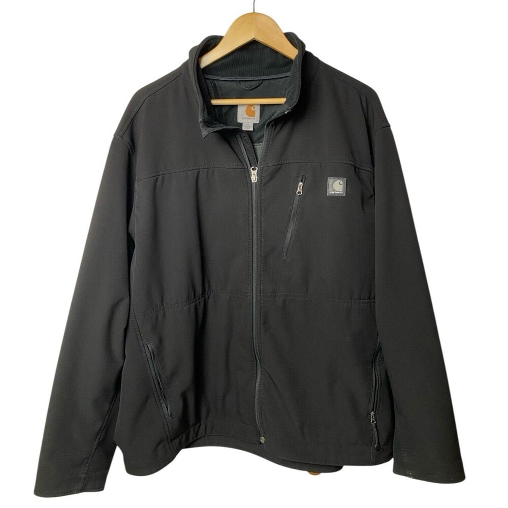 Carhartt J250 Rain Defender Work Jacket Fleece Lined Wind Resistant Men’s XL